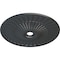 Ekena Millwork Galveston Ceiling Medallion (Fits Canopies up to 4 3/4"), 36 5/8"OD x 3 5/8"ID x 2 3/8"P, Pewter CM36GLPES - alternate 4